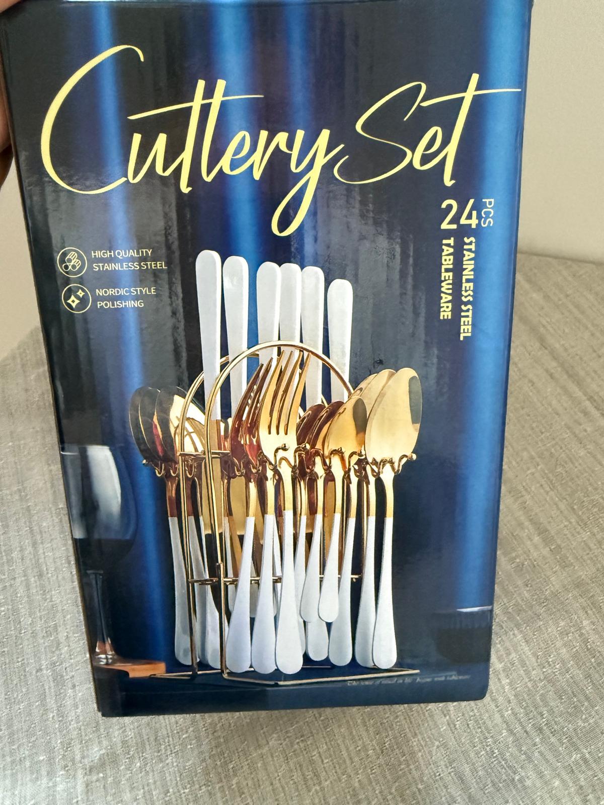 Besteckset 24-Teilig